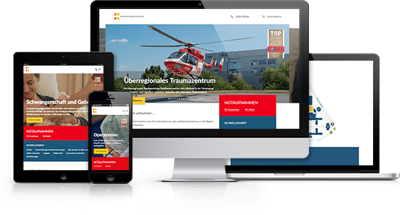 Klinikum Karlsruhe Screenshot